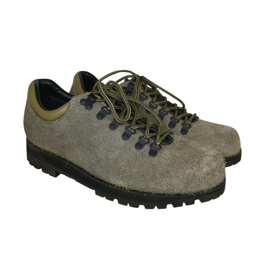 Merrell Wilderness 1 TRL Men's Trail Shoes Boots Green Size 7.5 Suede Vibram